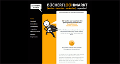 Desktop Screenshot of buecherfloohmarkt.de